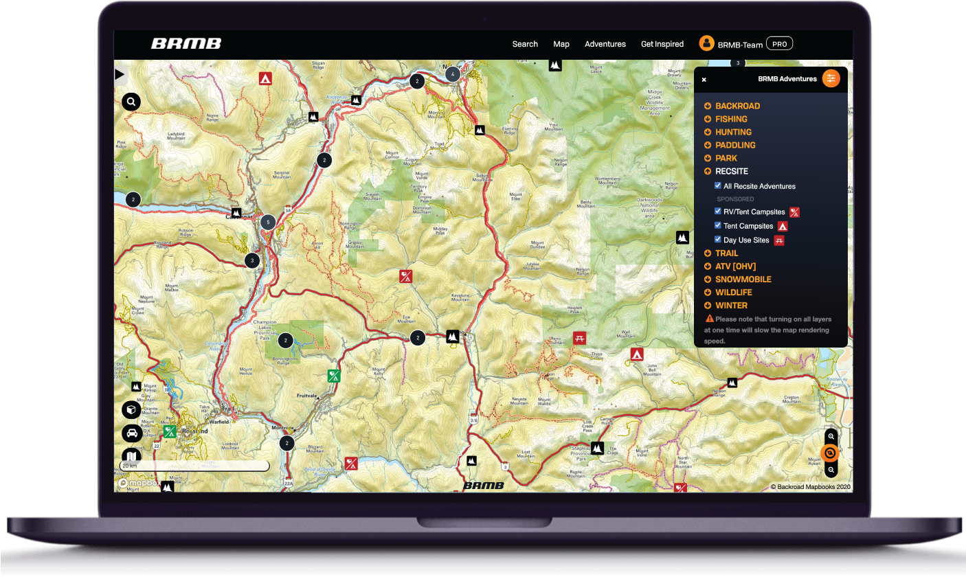 Canada’s Best Backcountry Navigation Tool BRMB Maps